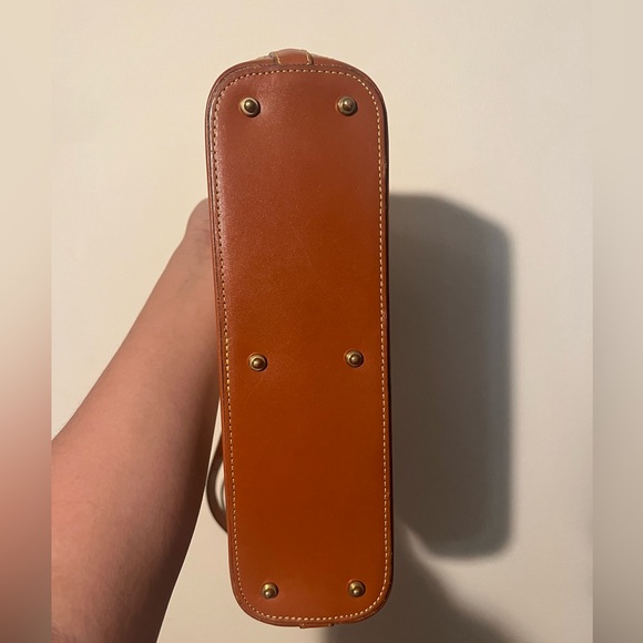 Vintage Dooney & Bourke R151 All-Weather Leather Hobo Shoulder Bag - Picture 11 of 14